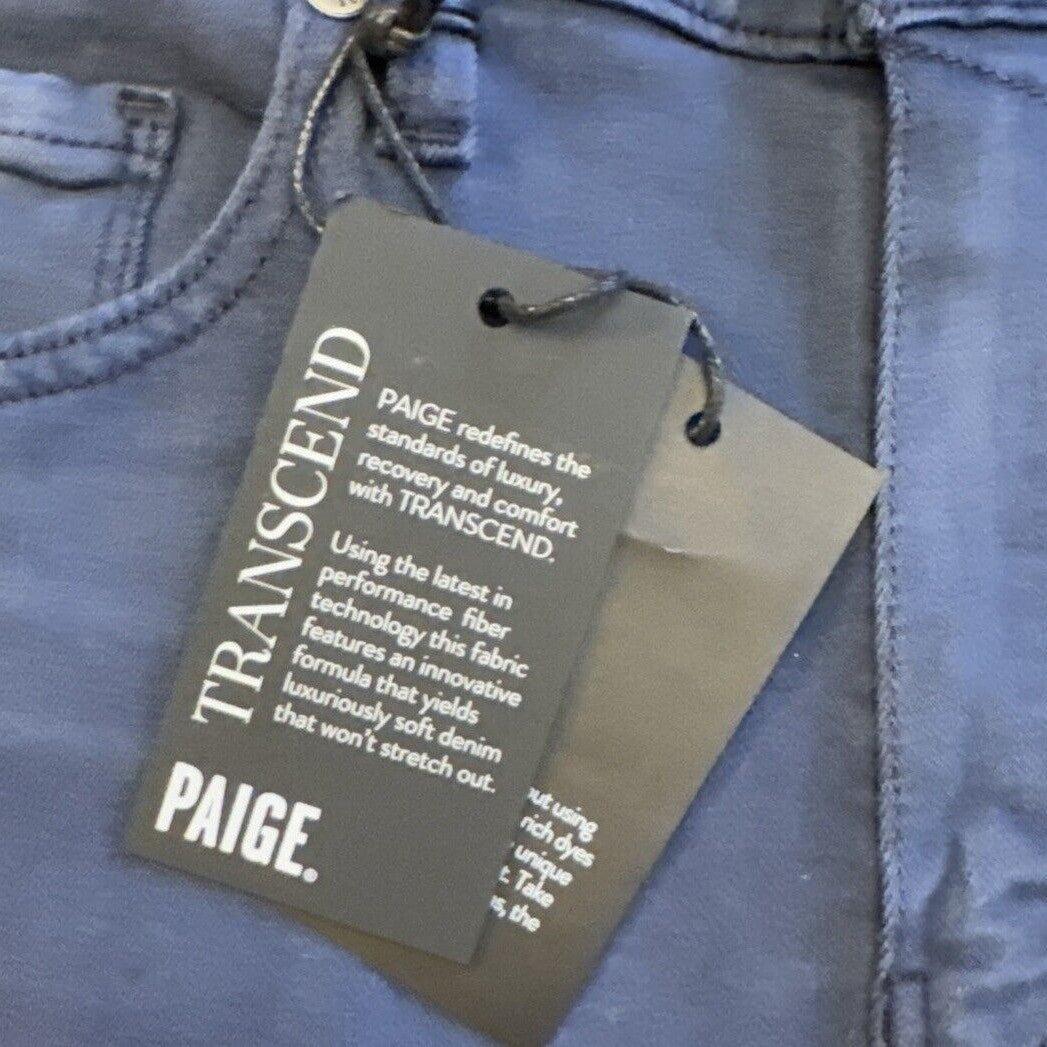 Paige Men’s Federal Transcend Slim Straight Denim Jeans-Renshaw- 31Wx33L