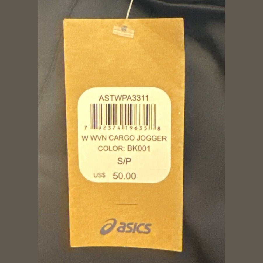 Asics Women’s Woven Cargo Jogger - Black - Small