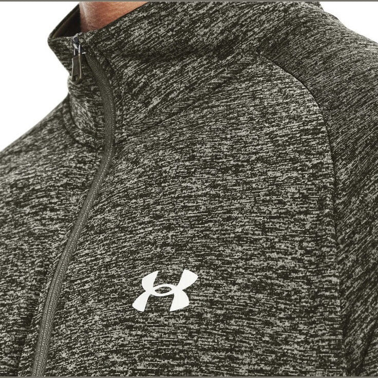 Under Armour Men's Tech 2.0 1/2 Zip-up Long Sleeve - Marine Od Green- Small-New