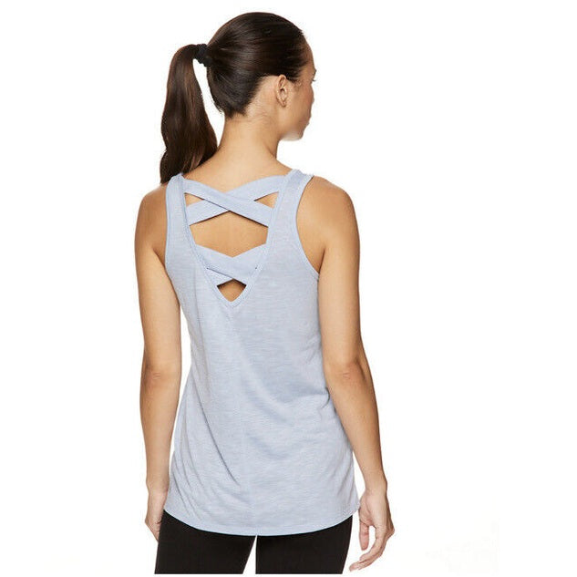 Gaiam Women’s High-Low Tank Top- Peach Melba- Sz Small- New Tags $30