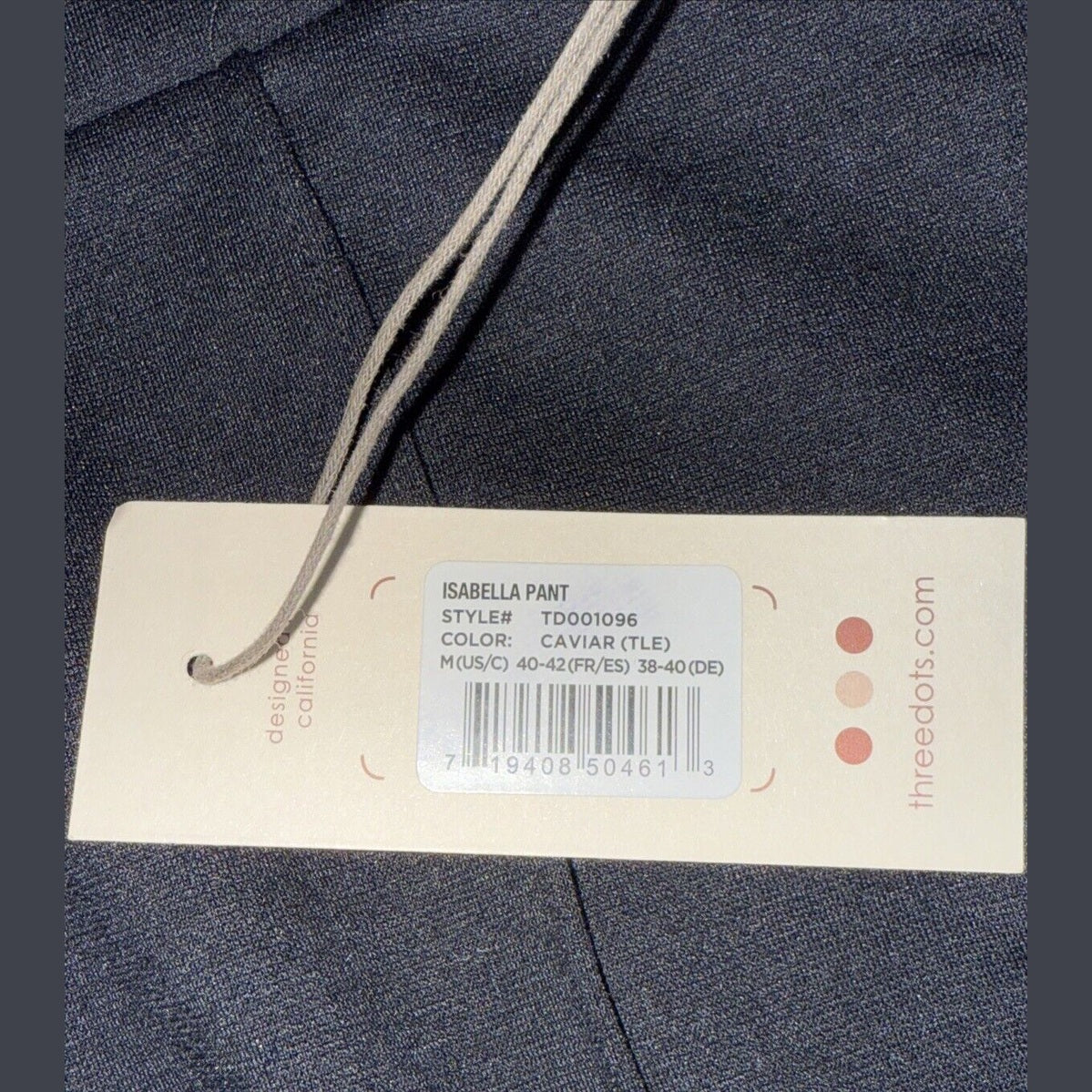 $89 Three Dots Women’s Isabella Flare Pants- Black - Medium- New Tags
