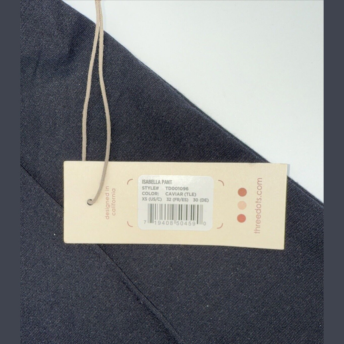 $89 Three Dots Women’s Isabella Flare Pants- Black - XSmall - New Tags