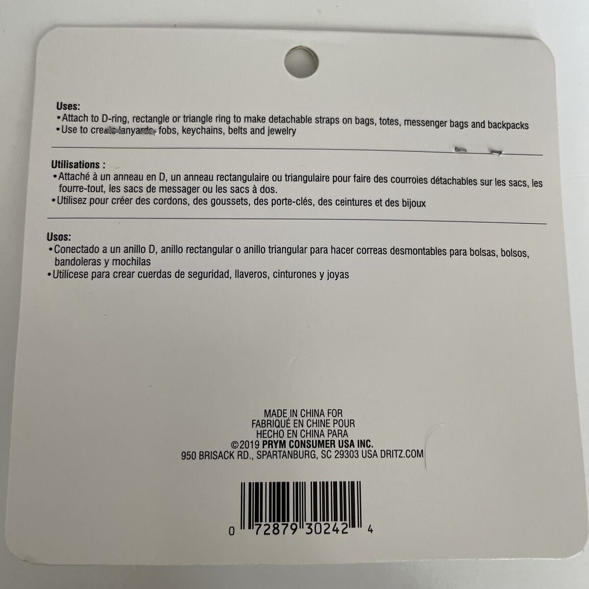 Dritz Swivel Hooks 12pc bk153 Gunmetal