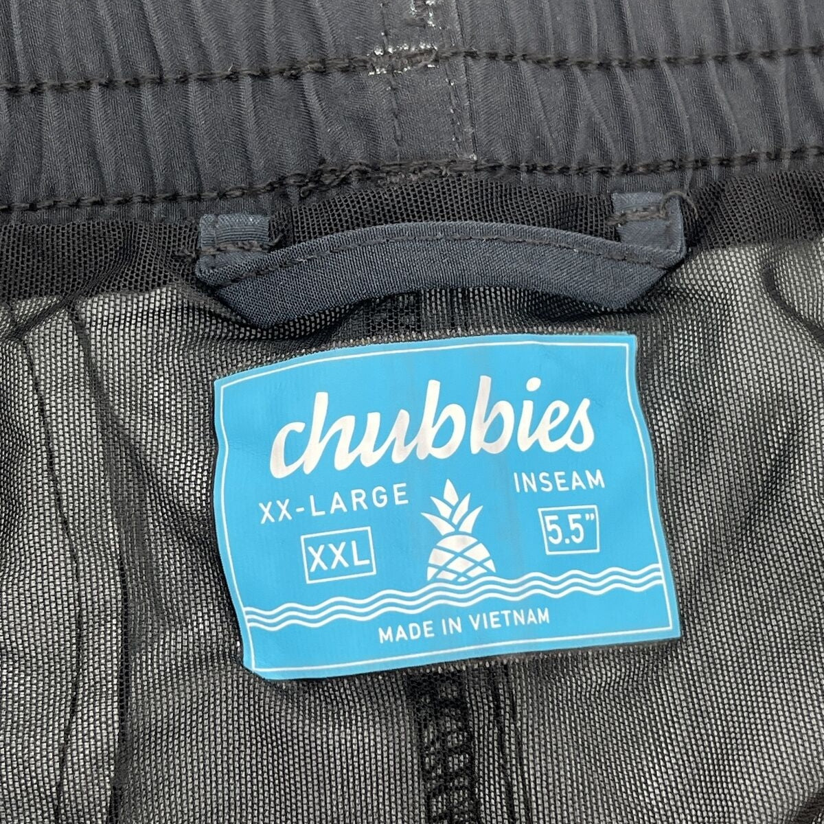 Chubbies Men's Stretch Swim Trunks 5.5" The Jazzer Thighs-Multi-2XLarge -New $70