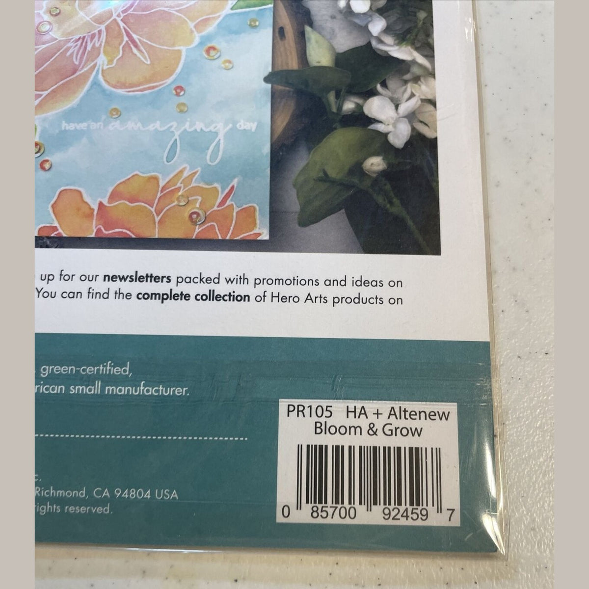 Hero Arts PR105 Poly Clear Stamps 6" x 8" set - Best Price- Bloom & Grow
