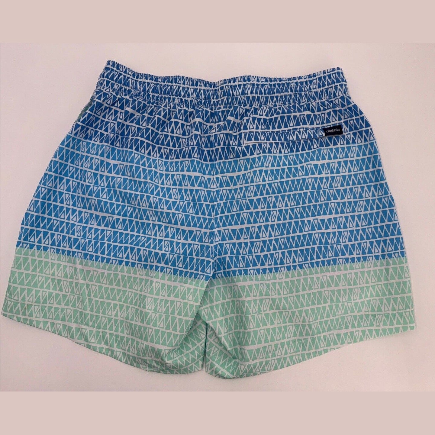 $70 Chubbies The Ocean Trifectas 5.5" Inseam Swim Trunks- Multi -Small -New Tag