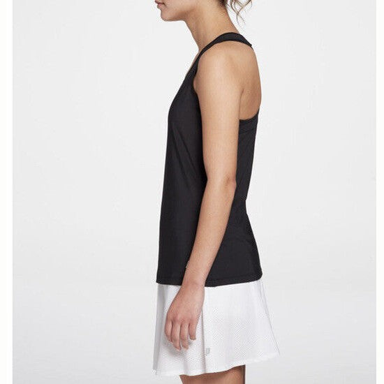 Prince Women's Match Racerback Tennis Tank Top Keep Dry-Black- Small- New $35