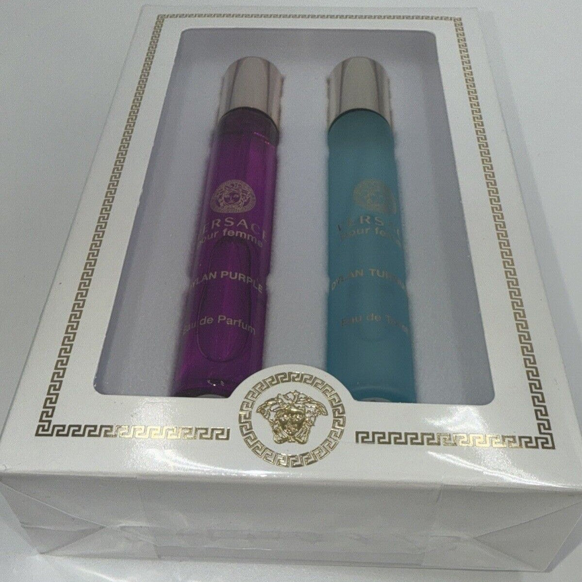 Versace The Dylan Collection Travel Spray Duo Set Perfect Luxurious Gift New