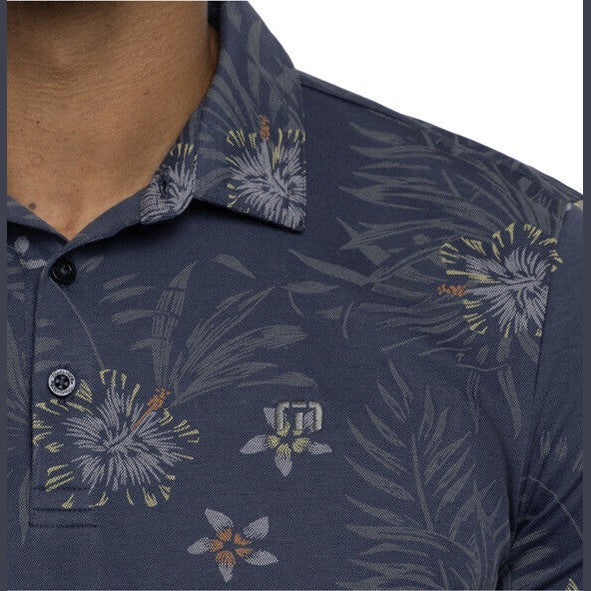 NEW 2023 TRAVISMATHEW CALMER WATERS GOLF POLO- DRESS BLUES- Size: SMALL - Sale!!