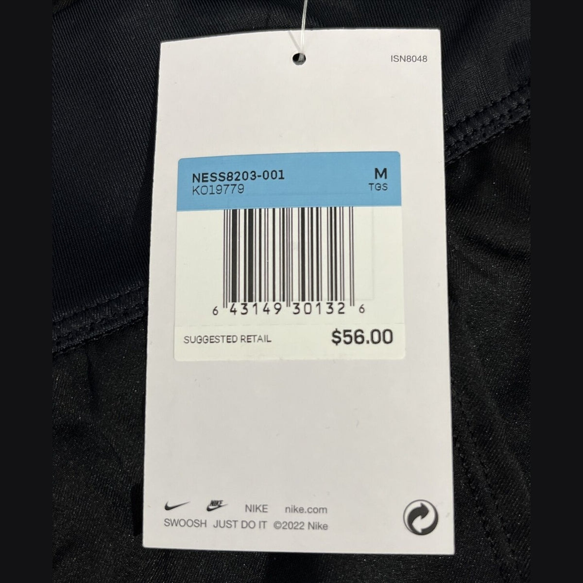 NWT NIKE Swim Black Boardskirt bikini bottoms NESS8203-001 BLACK (Size MEDIUM)