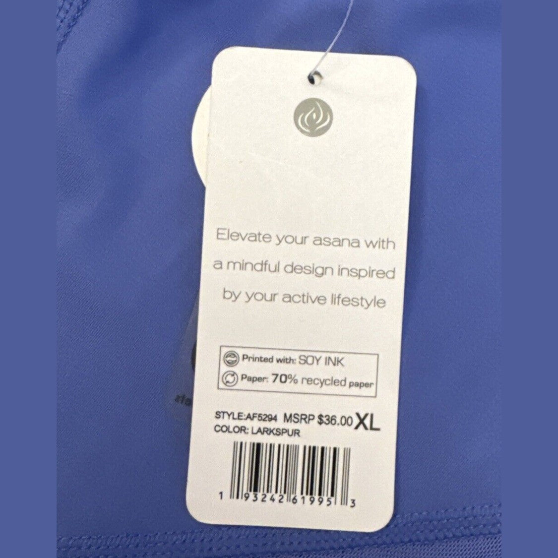 Apana Women’s Yoga Leggings Lifestyle - Larkapur- XLarge