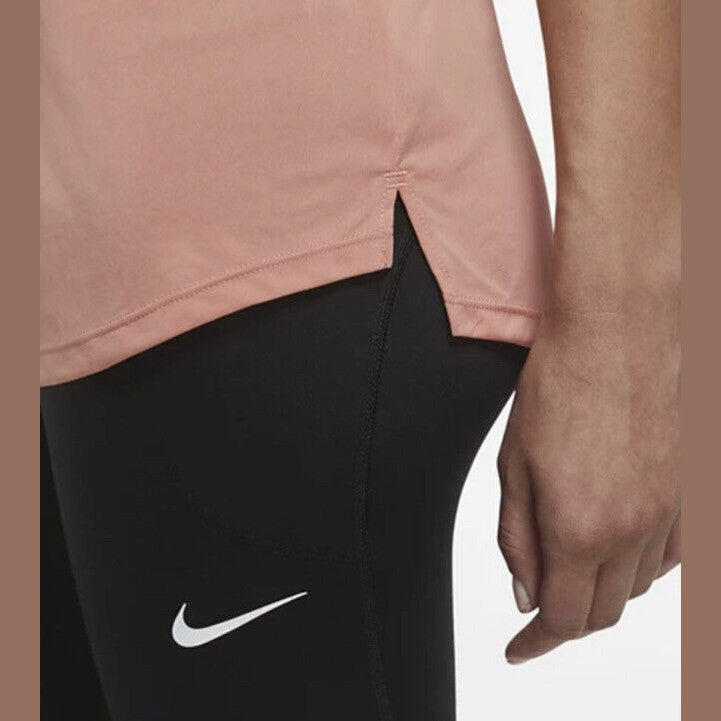 Nike Run Running Dri-FIT Women’s Swoosh Tank Top- X-Large -Light Orange- New $35