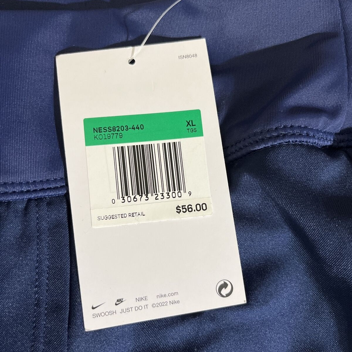 Nike Swim Bottoms Women's Board Skirt NESS8203-440 Navy Blue-XLarge- New $56