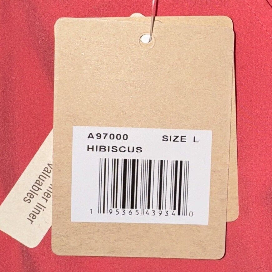 Zeroxposur Women’s Venus Breezy Skort Elastic Waist Pockets -Hibiscus- Large