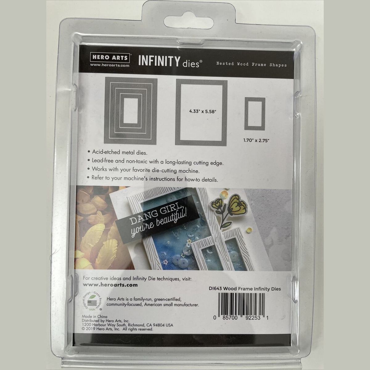 Hero Arts Infinity Dies Wood Frames Dies DI643