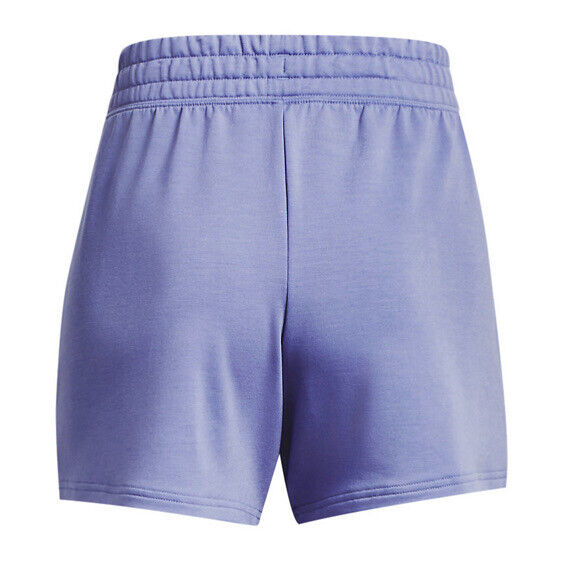 Under Armour Women's Rival Terry Shorts - Baja Blue - Medium- New Tag-Retail $50