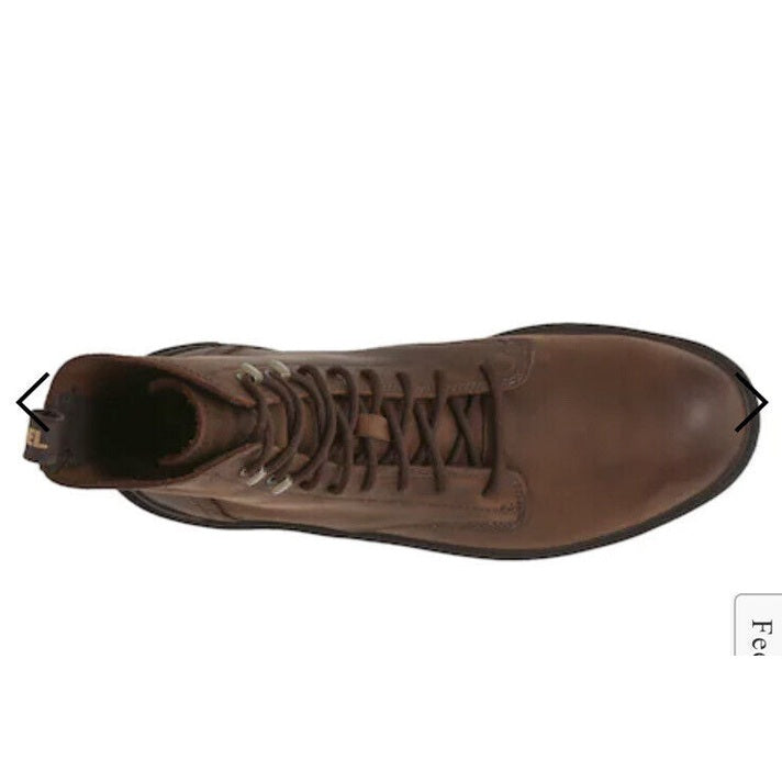 Sorel Men's Hi Line Combat Boot Color: Dark Brown Size 8.5 M - NEW Retail $185