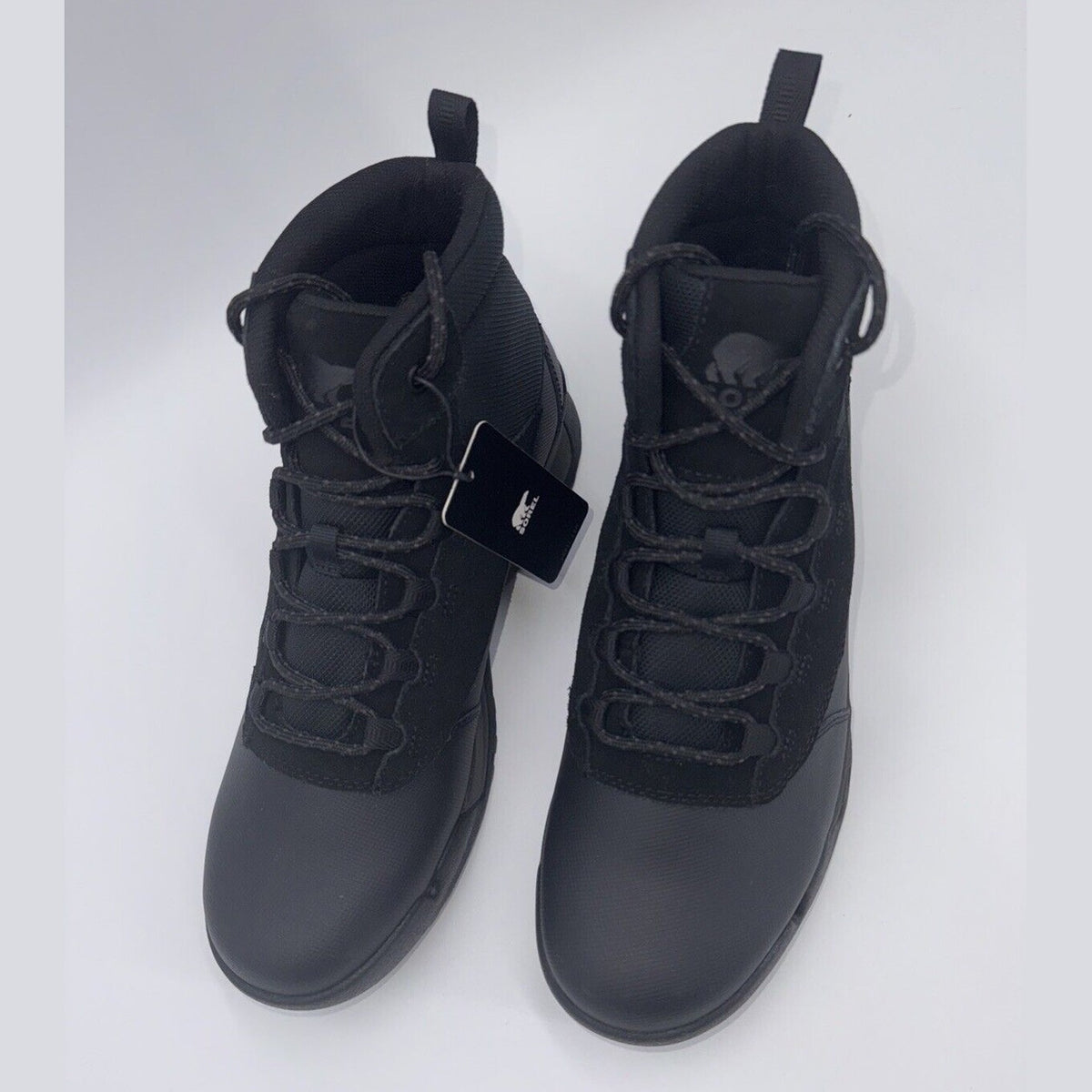$140 Sorel Men's Buxton Winter Boots Waterproof Insulated- Black- Size: 10M-New