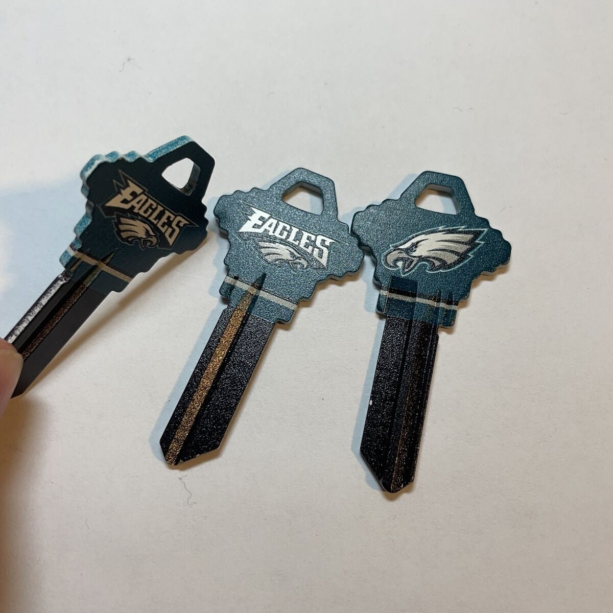 Lot 3 Keys House / Office Blank Keys SC 1 - 3 Philadelphia Eagles