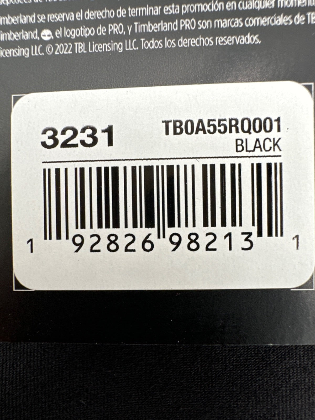 $70 Timberland Men’s PRO® Tempe Jogger Pants - Black - 32W x 31L - New With Tag