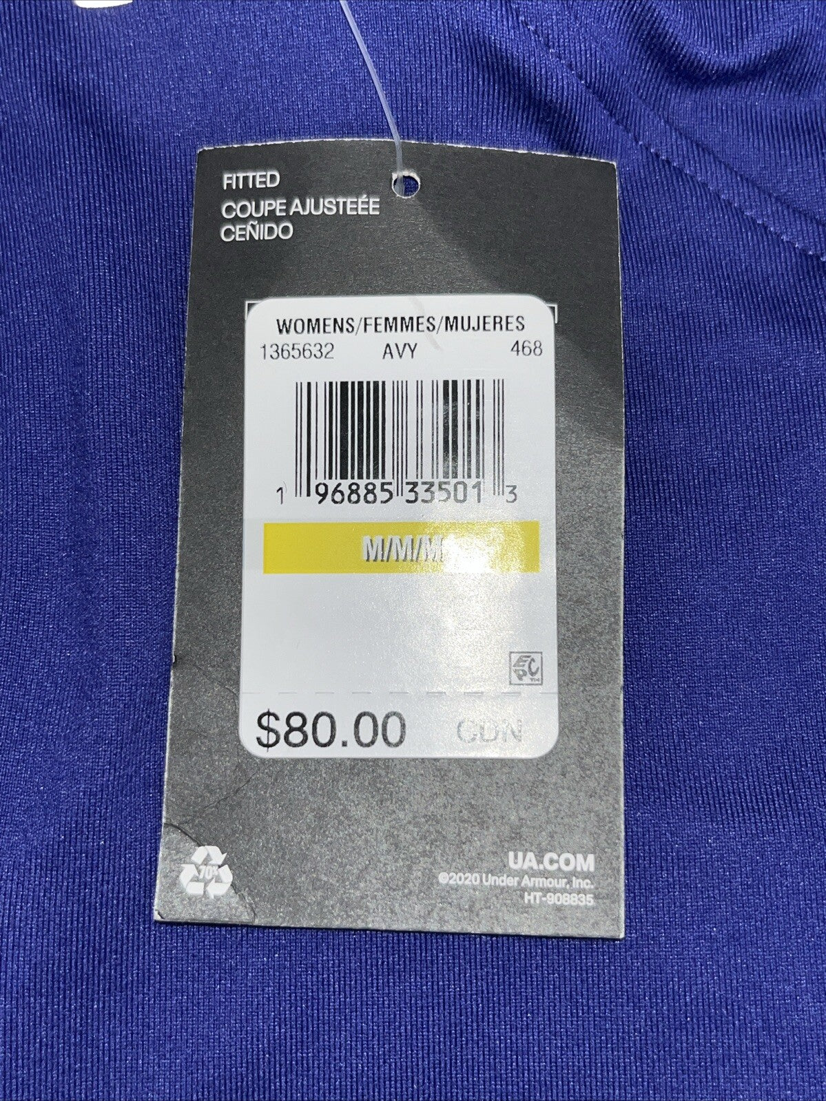 $80 Under Armour Women’s 1/2 Zip Top Running Qualifier Run 2.0-Purple-Medium