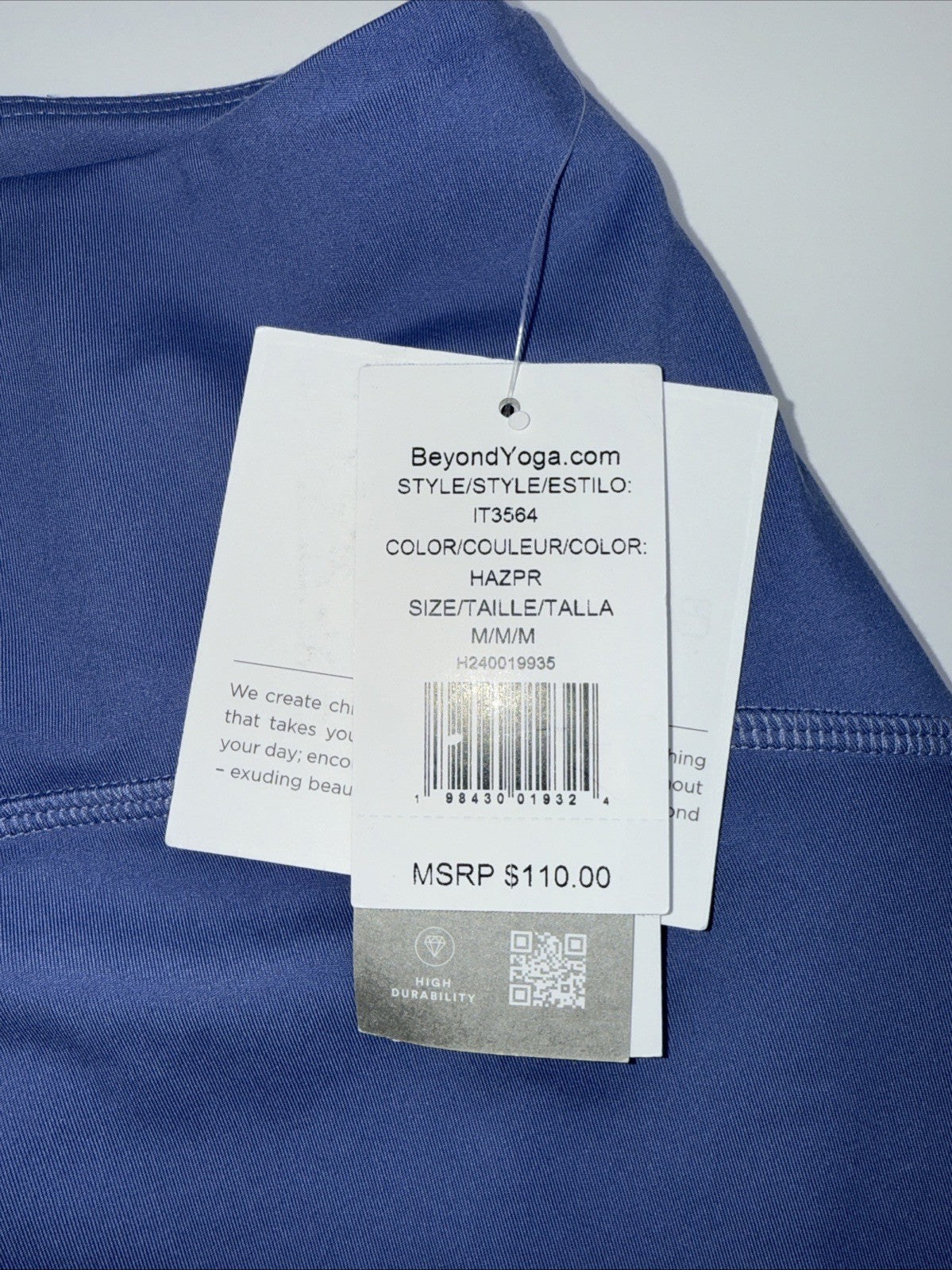 $110 Beyond Yoga Women’s Leggings IT3564- Hazi Peri- Medium - New With Tags
