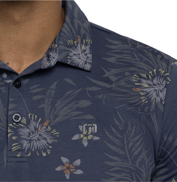 NEW 2023 TRAVISMATHEW CALMER WATERS GOLF POLO- DRESS BLUES- Size: SMALL - Sale!!