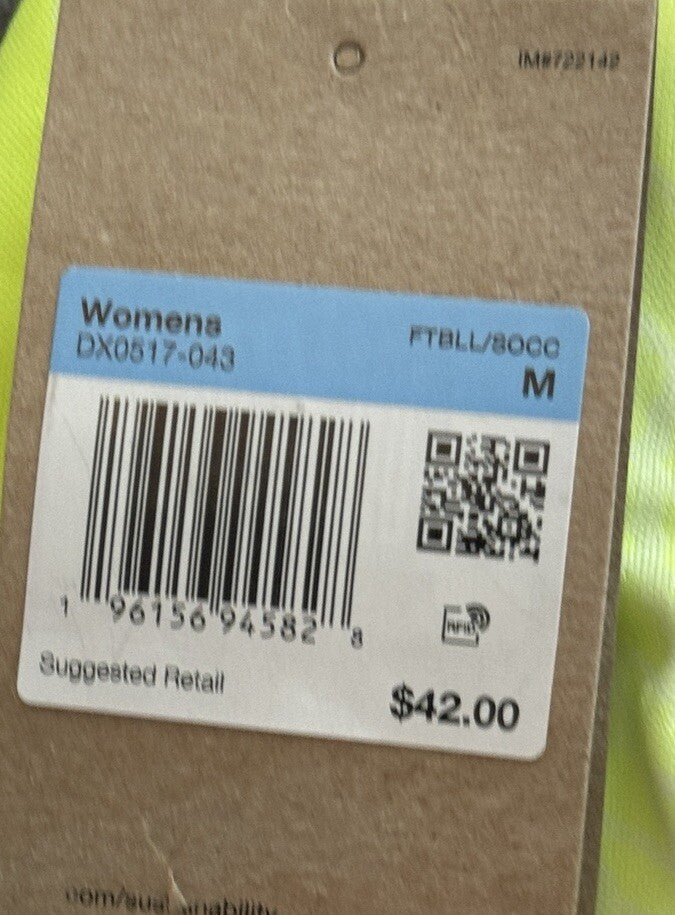 Nike Women’s Dri FIT Strike Short Sleeve Shirt Soccer- Pure Platinum-Medium- NWT