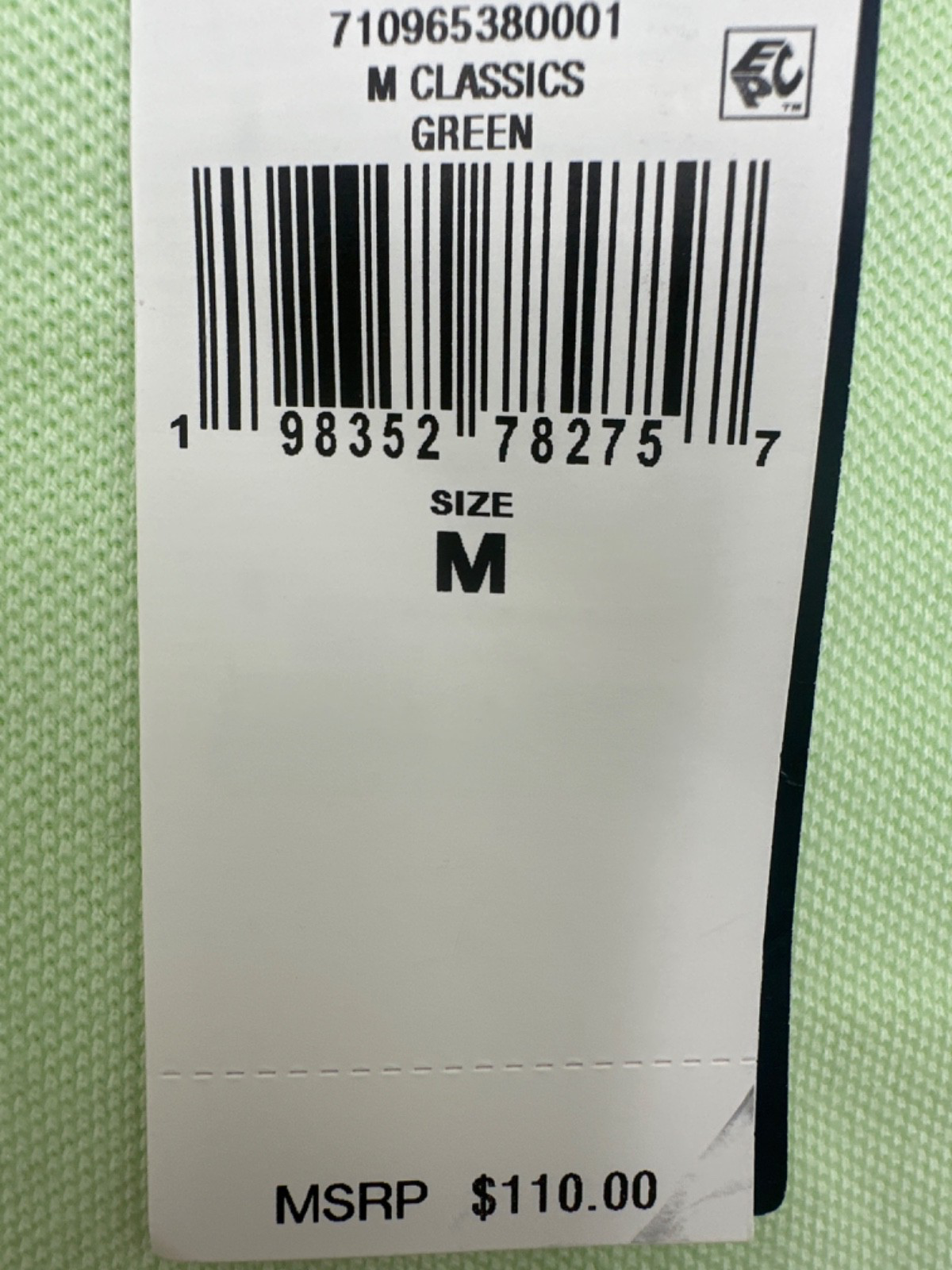$110 Polo Ralph Lauren Men’s Custom Slim Fit Mesh Polo Shirt - Green - Medium