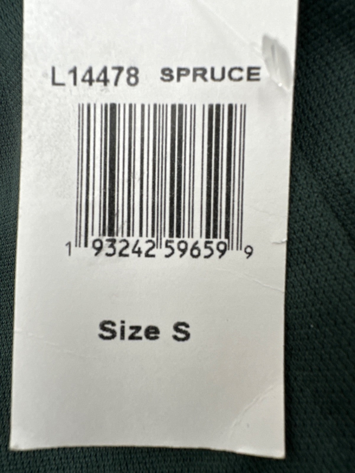 Layer 8 Men's Spruce Pique Tech Fleece Jogger Pant - Green - Small - New