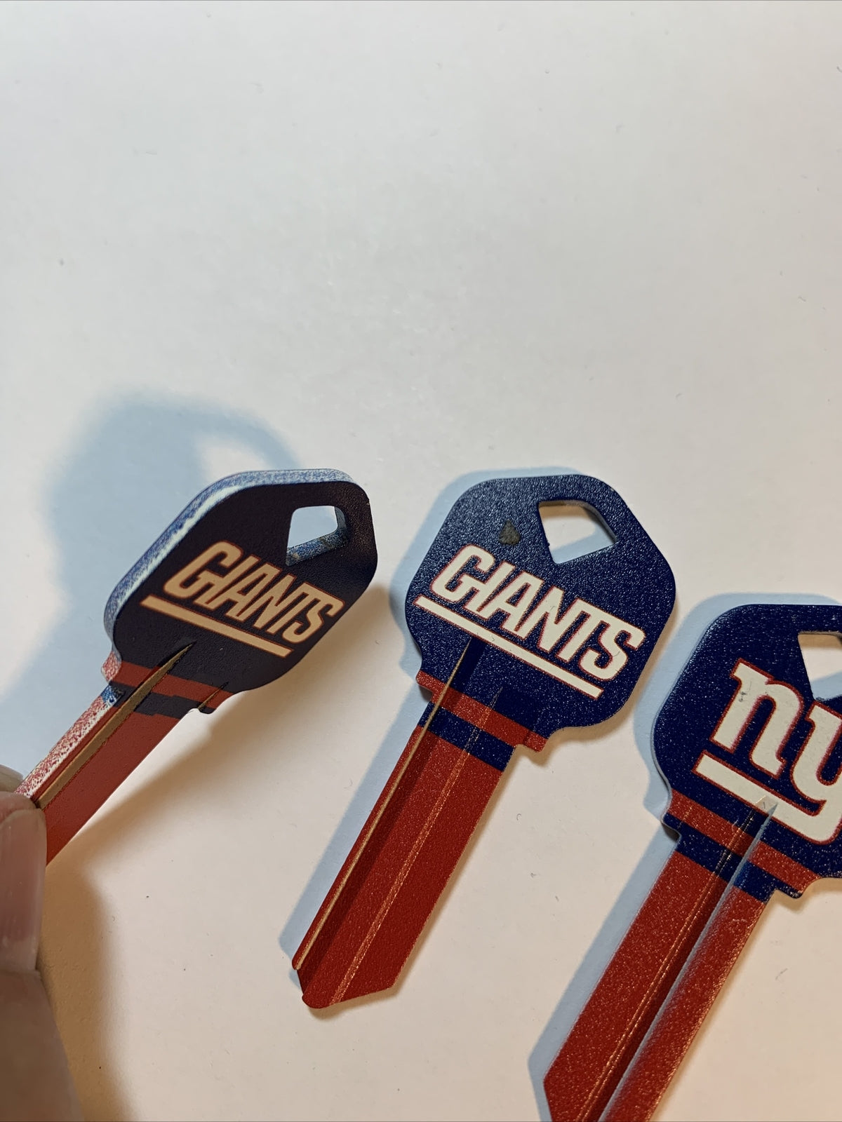 Lot 4 Blank Keys House or Office Blank KW1 - New York Giants