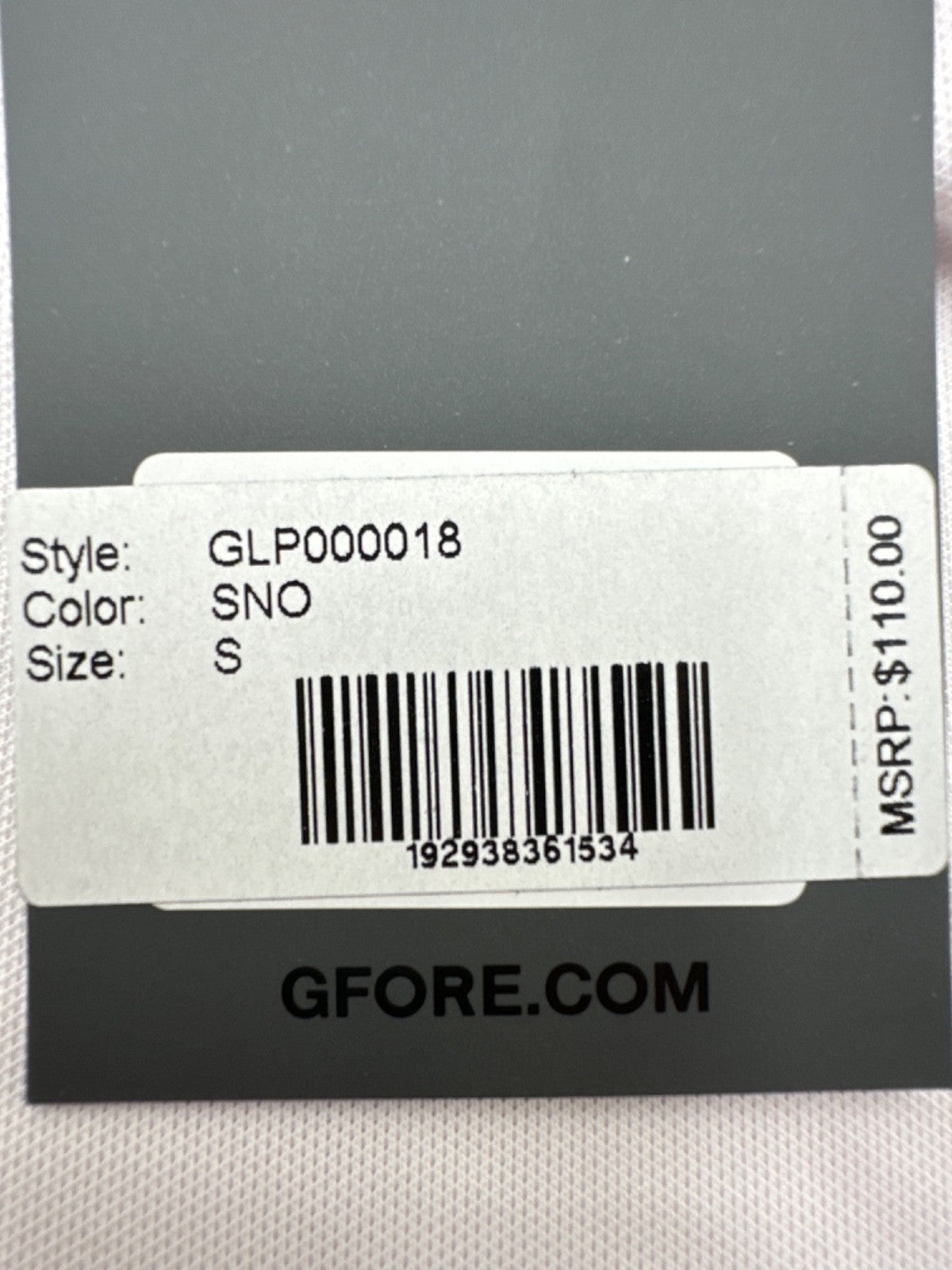 $110 G/Fore Women's Pleated Collar Pique Sleeveless Polo Shirt -Snow - Small-NEW