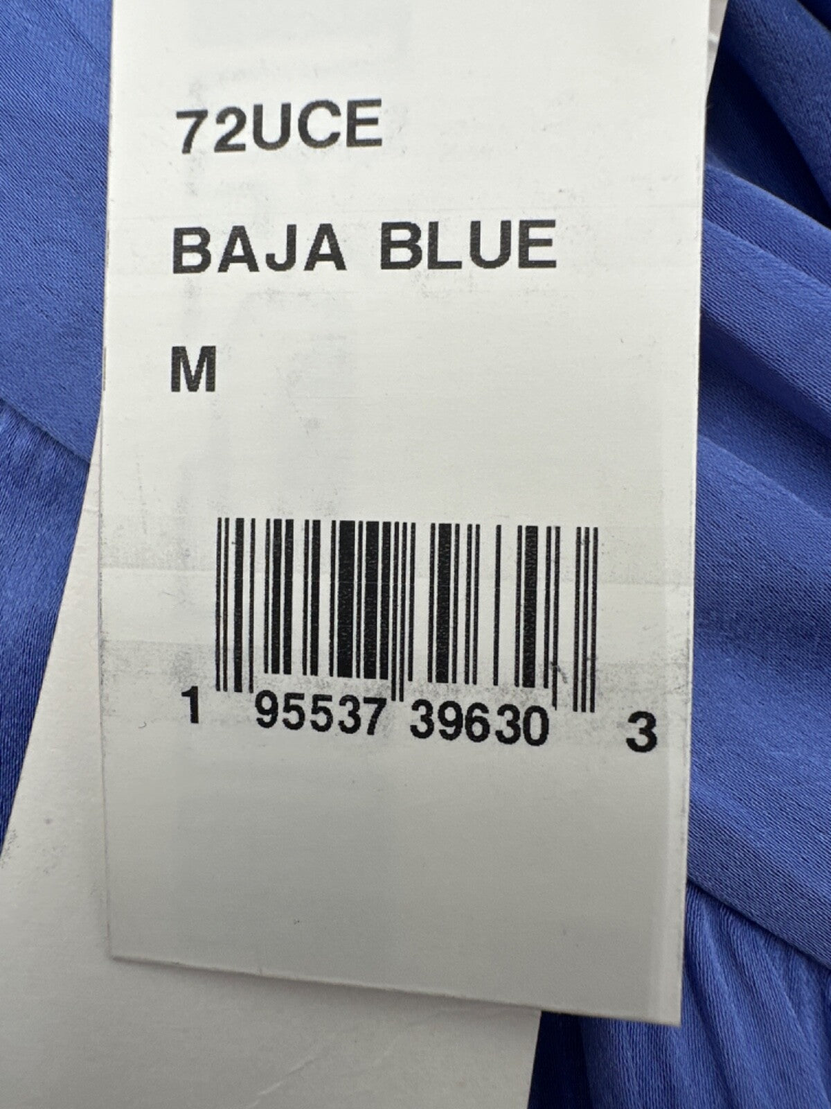$50 French Connection Women's Inu Halter Top - Baja Blue - Medium -New With Tag