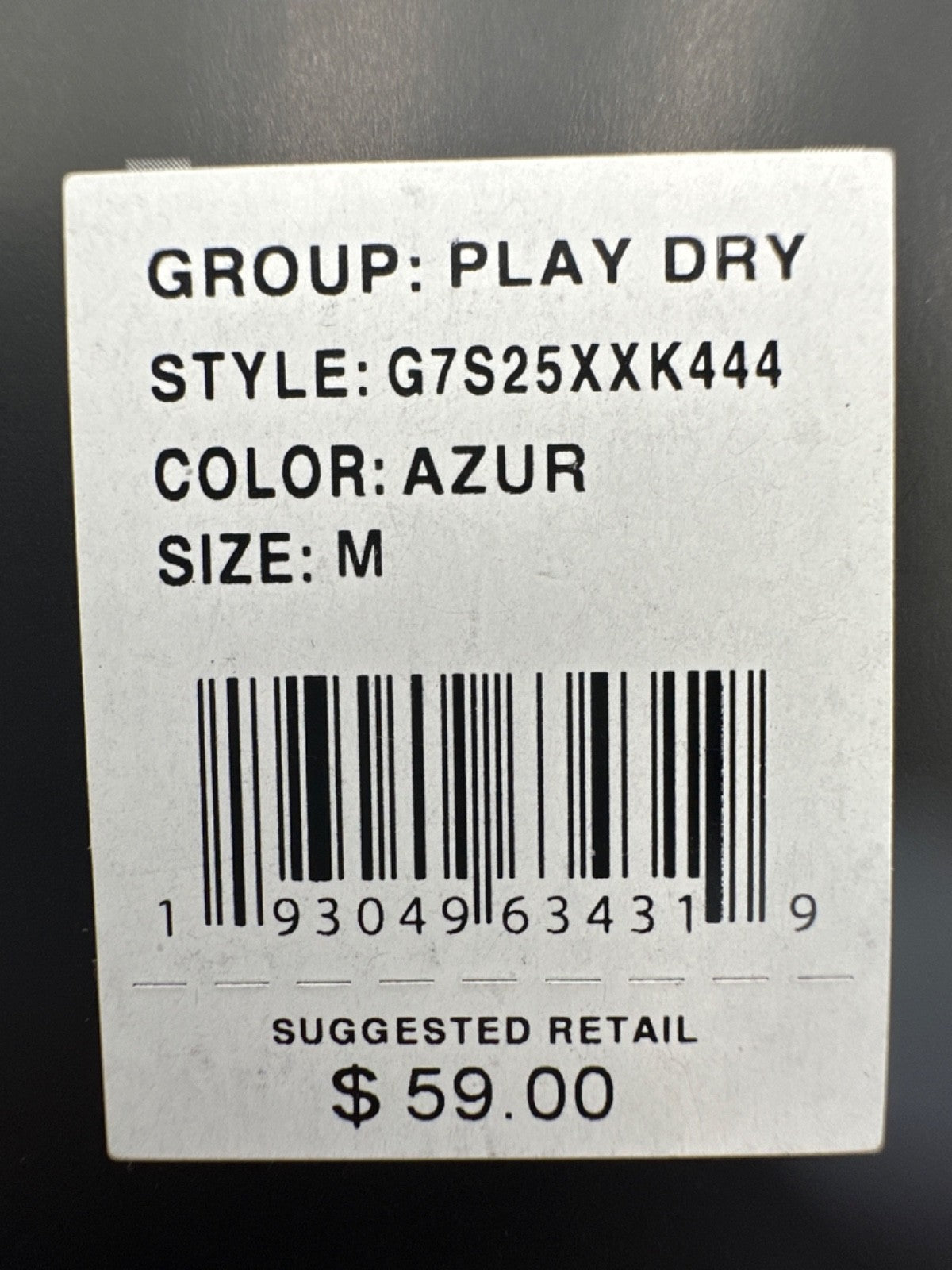 $59 Greg Norman Men’s Oyster Pique Performance Golf Polo - Azur - Medium -New