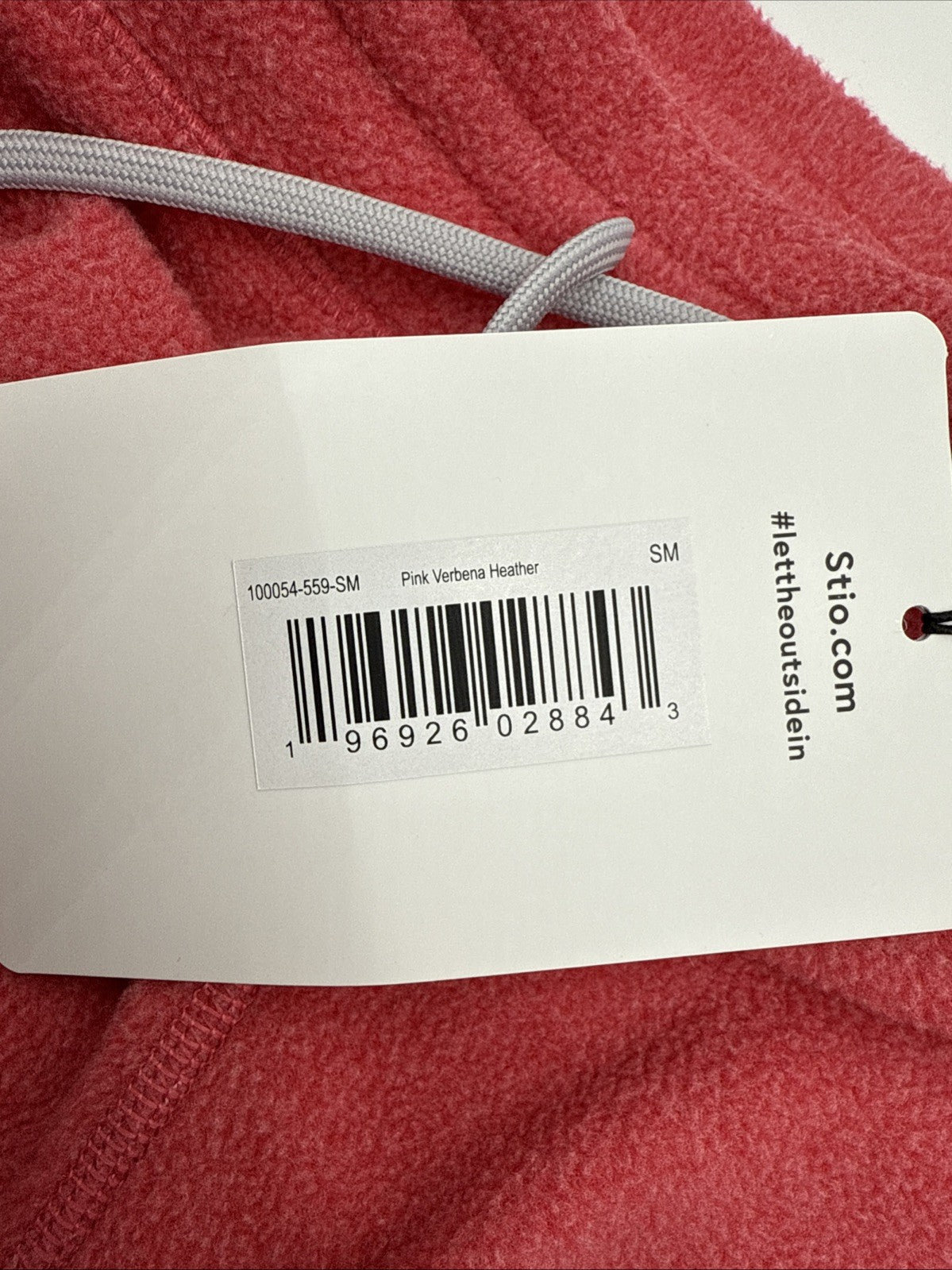 $110 Stio Women's Turpin Soft Fleece Jogger - Pink Verbena - Small - New Tag