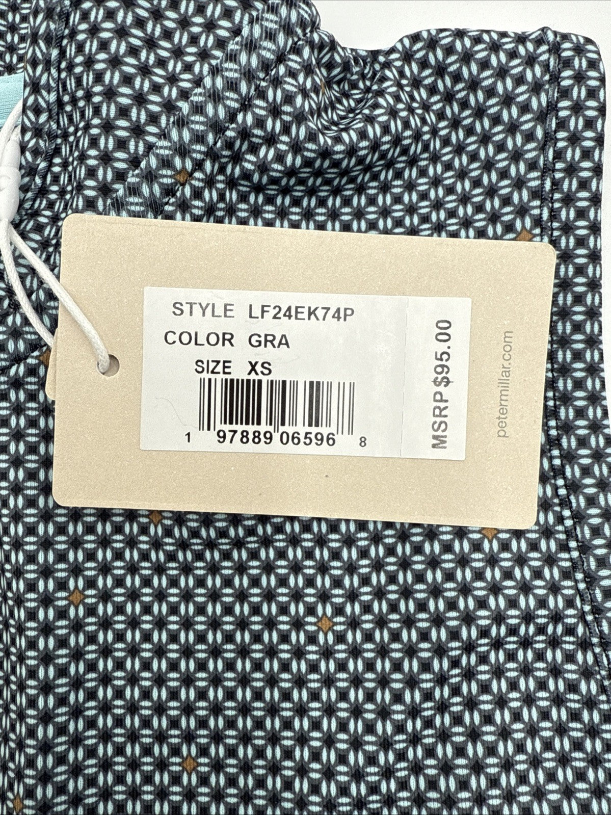 $95 PETER MILLAR Women’s Shirley Sleeveless Zip Polo-Graphite -SIZE: XSmall -New
