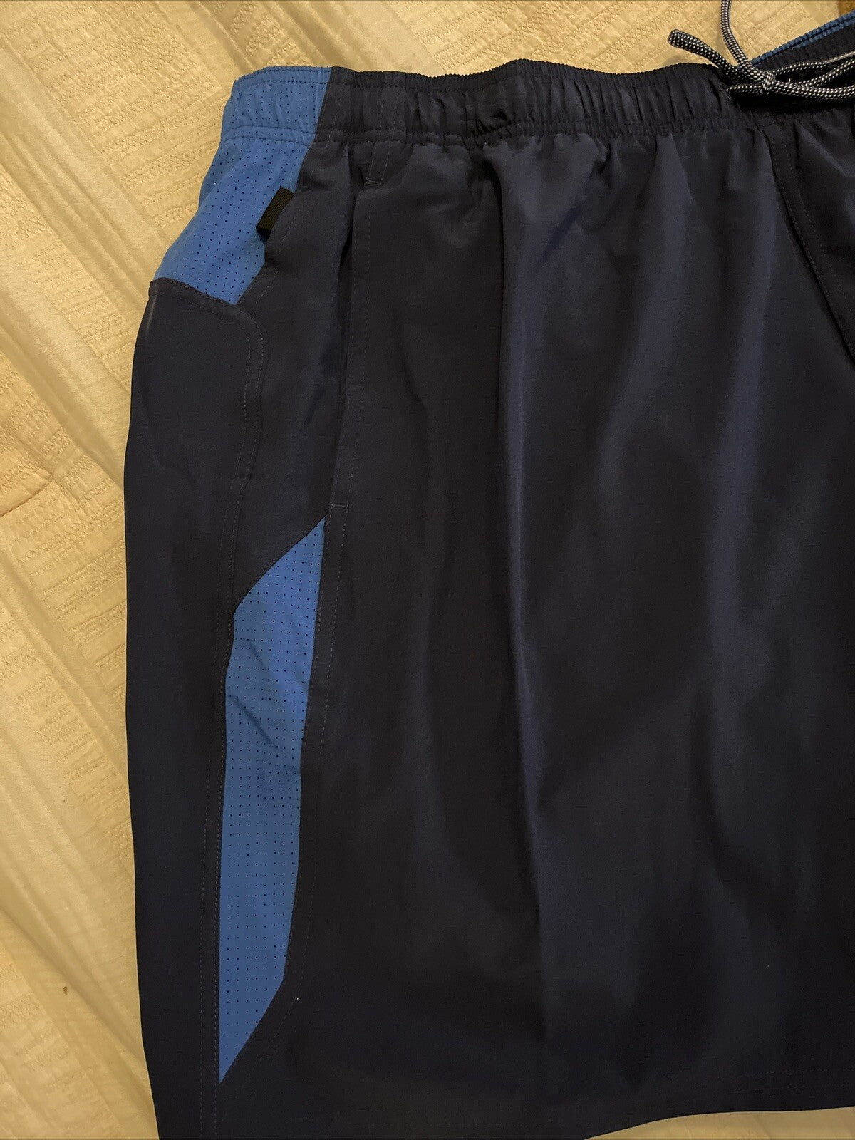 NIKE Men’s Shorts Swim Trunks Content Volley 9”- Navy/Blue -Small - New