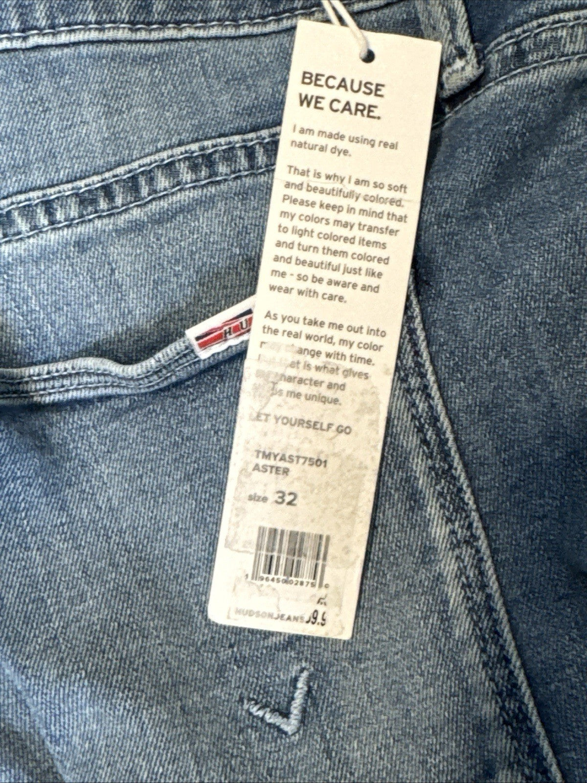 $245 Hudson Jeans Women’s-Blair HighRise CroppedBootcut Jeans- Aster- Size 32