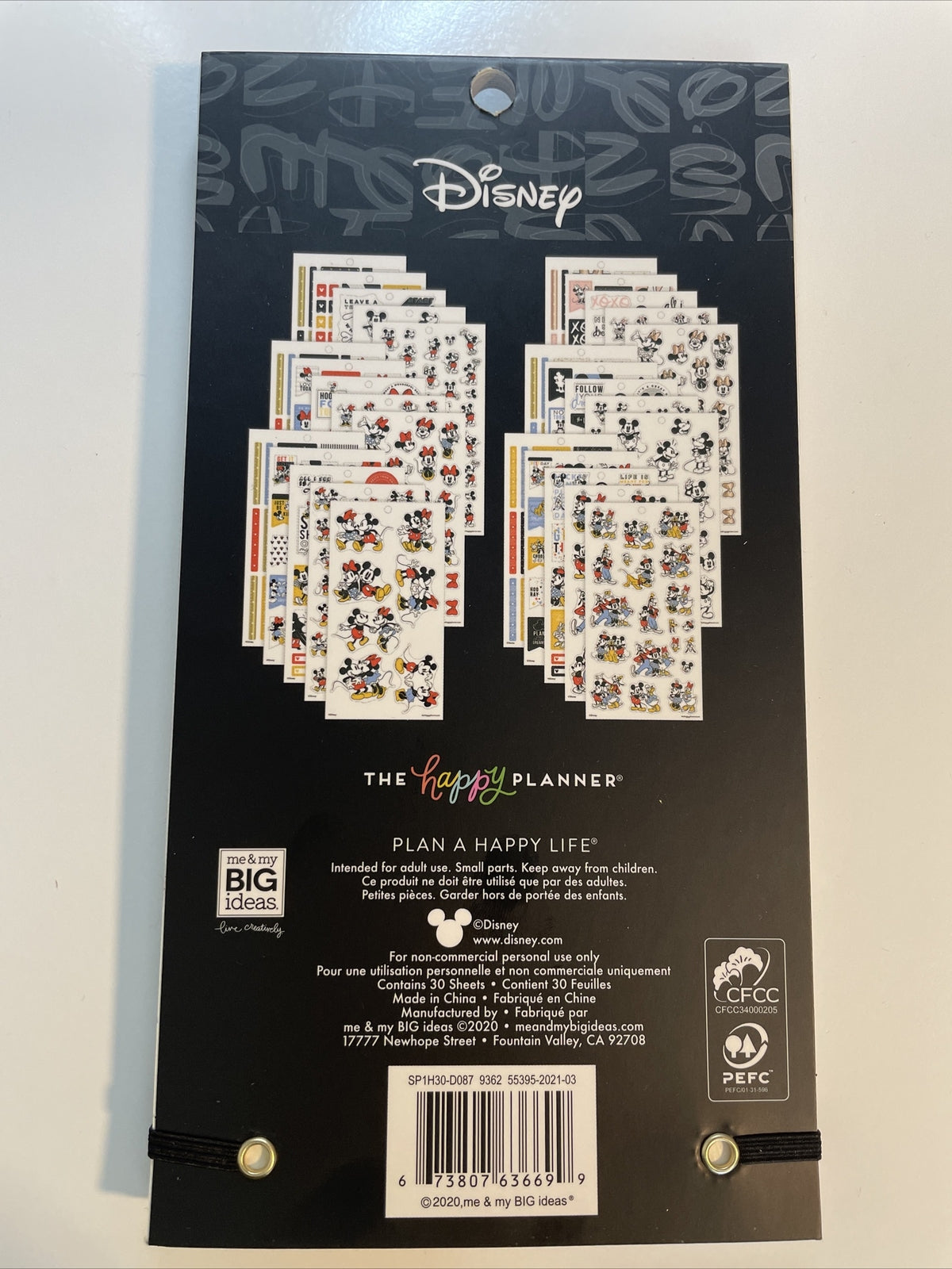 Disney © Value Pack Stickers - Mickey & Friends Magic Plans 582 NEW