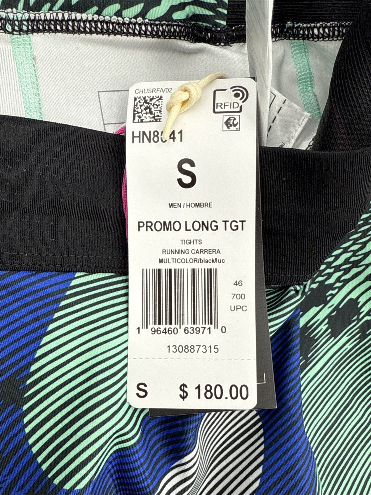 $180 Adidas Men’s Track & Field 2023 Pro Elite Team Long Tights-Size Small-New
