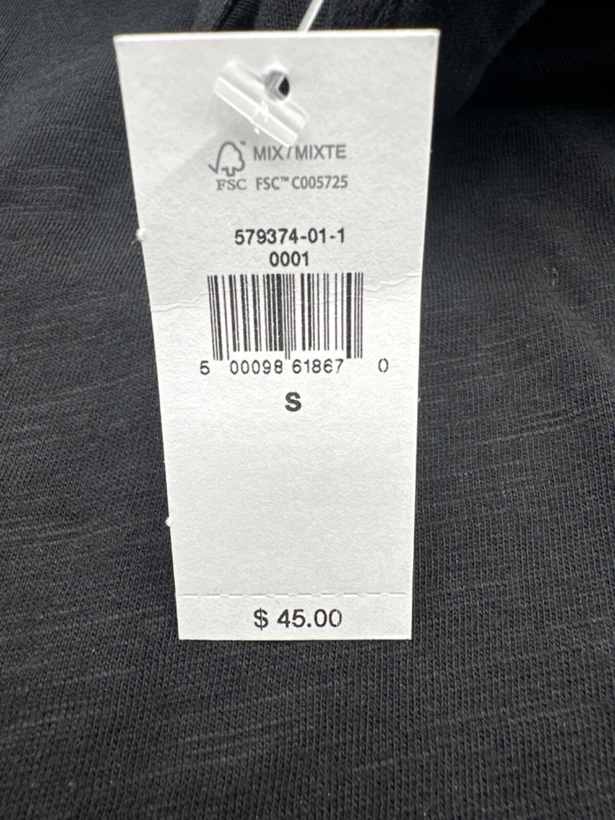 $45 Banana Republic Men’s Polo - 5793740110001- Black - Small - New With Tag