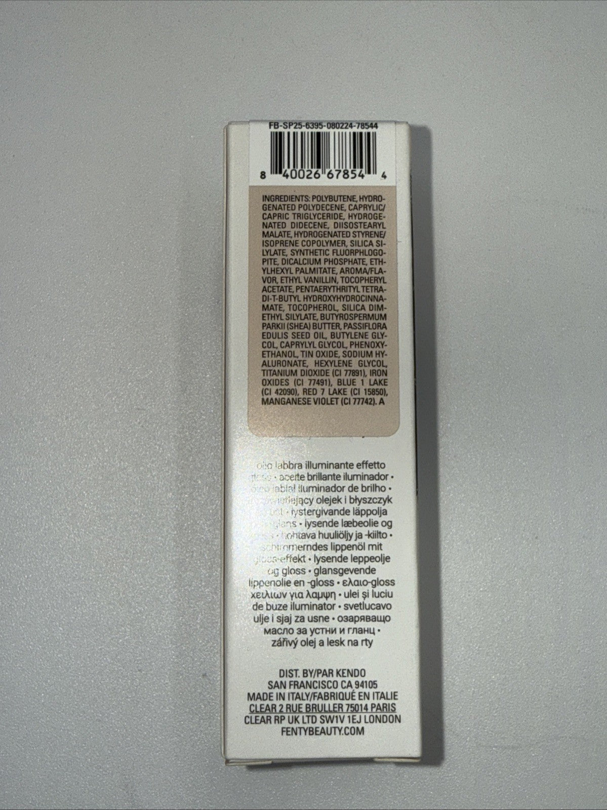 Fenty Beauty by Rihanna Gloss Bomb Oil - Razzberry Jamz 9mL / 0.3 fl. oz.- New