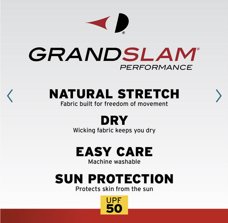 Grand Slam Performance Off Course Golf Shorts Mens - Asphalt- Size 32W- New $50