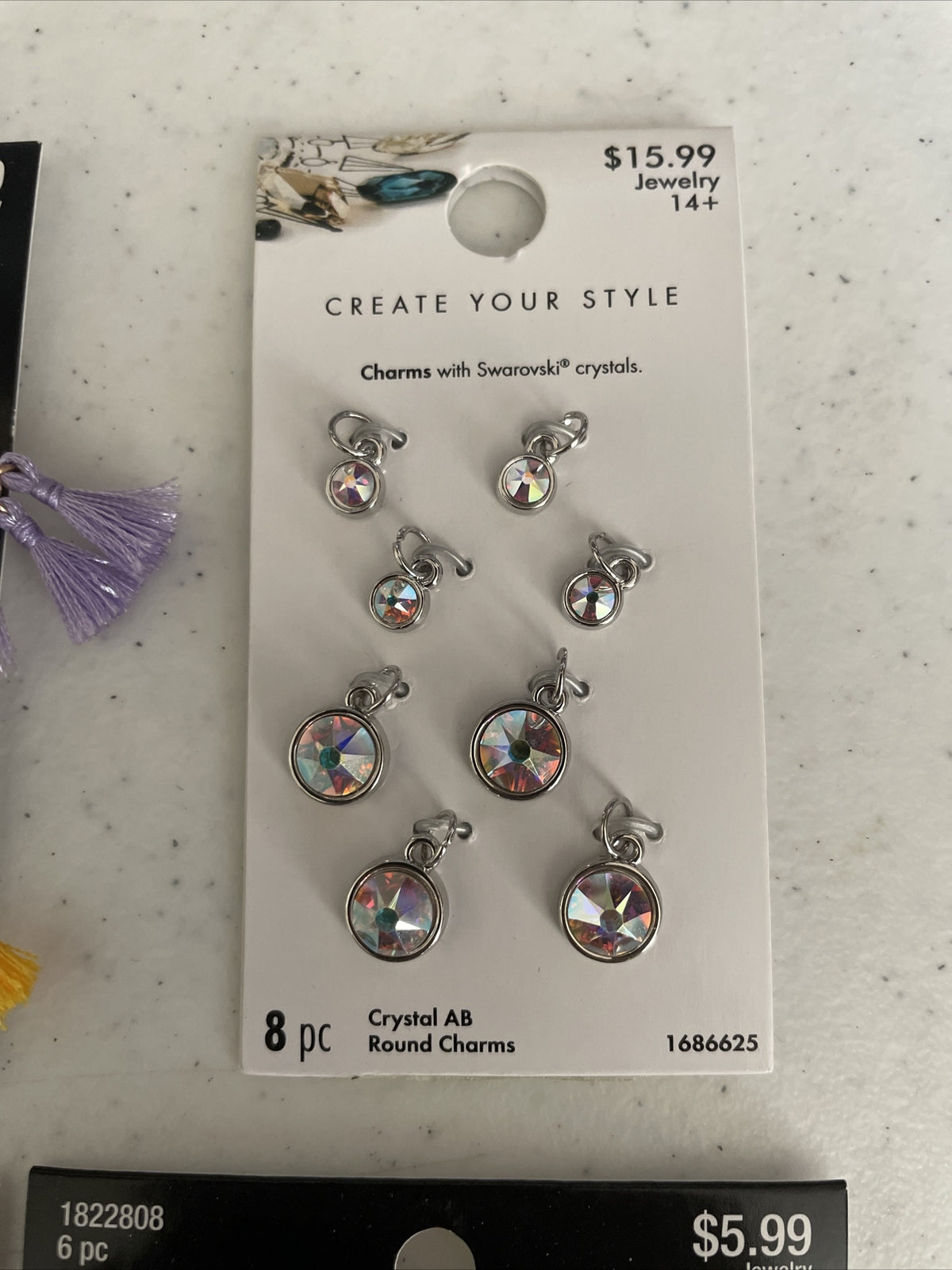 Combo Lot Of 4 Packages Charm Me - Great Styles & Colors Over $43 Retail