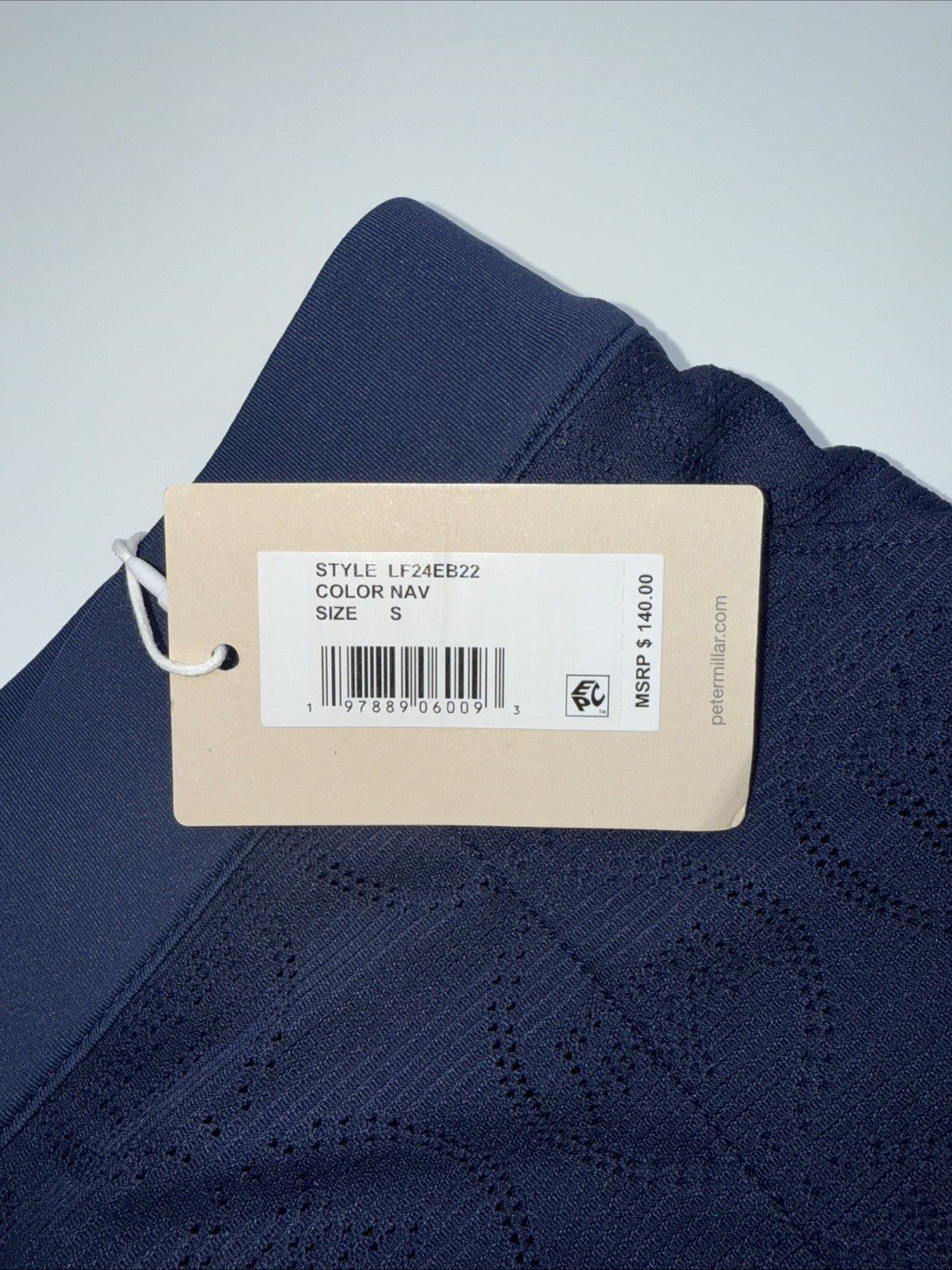 $140 Peter Millar Women’s Golf Skort -LF24EB22 - Navy - Small - New with tag