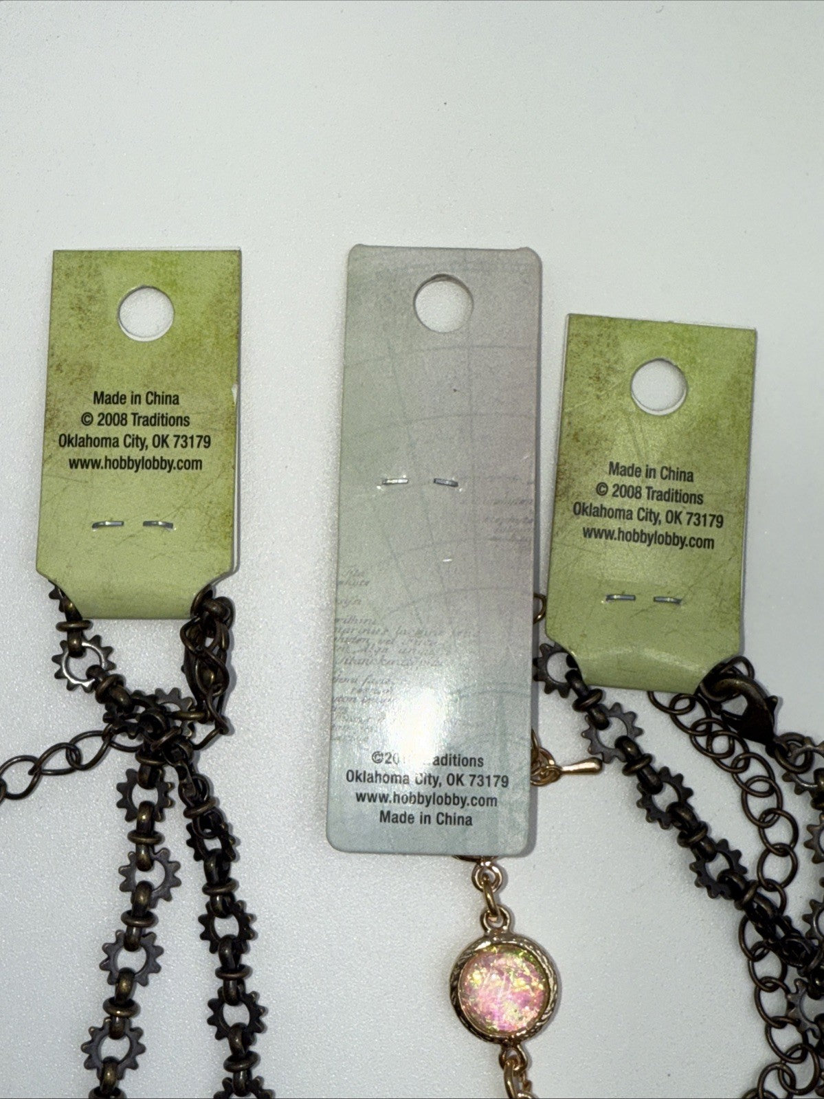 Lot Of 2 Explorer Necklace And 1 Bracelet Combination Jewelry- Total 3 Items!