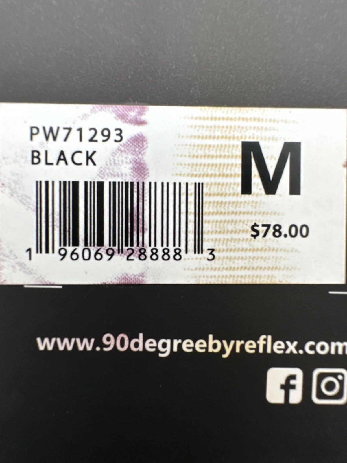 $78 90 Degree Women's Woven Joggers - PW71293 - Black - Medium - New With Tag