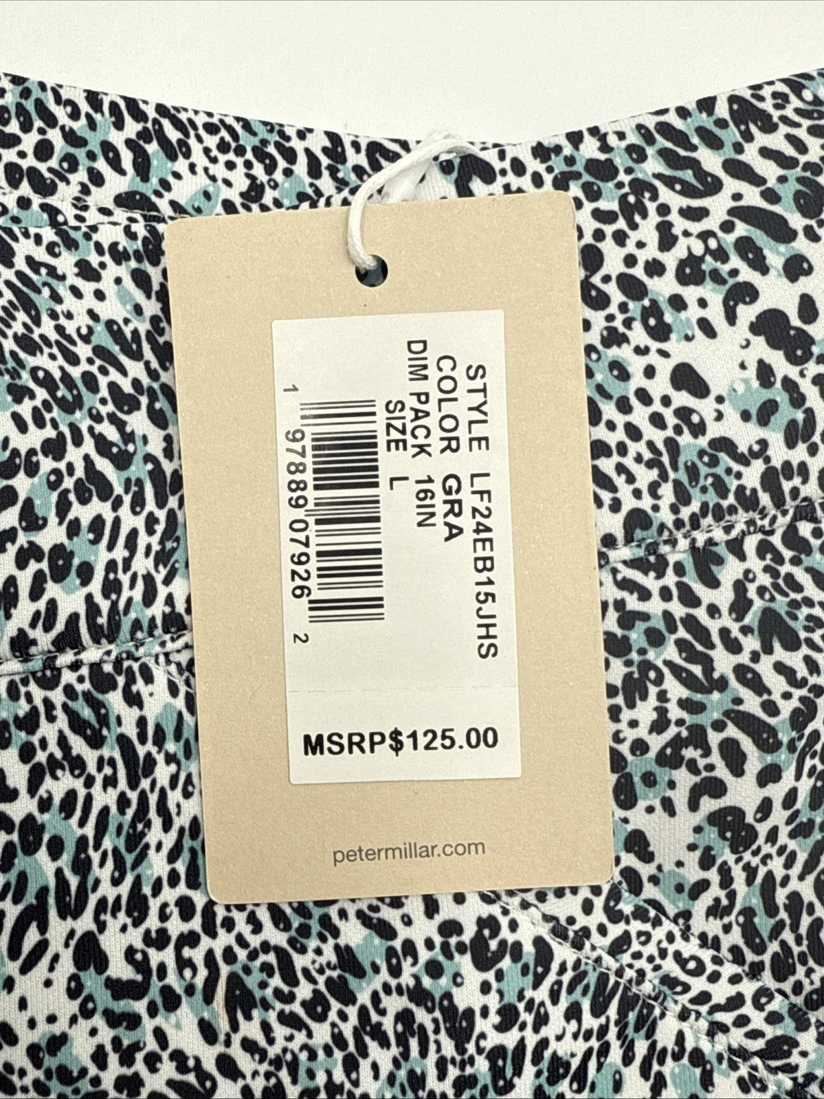 $125 Peter Millar Women’s Alice Petal Hem Golf Skort-Spot On Blue - Large -NWT