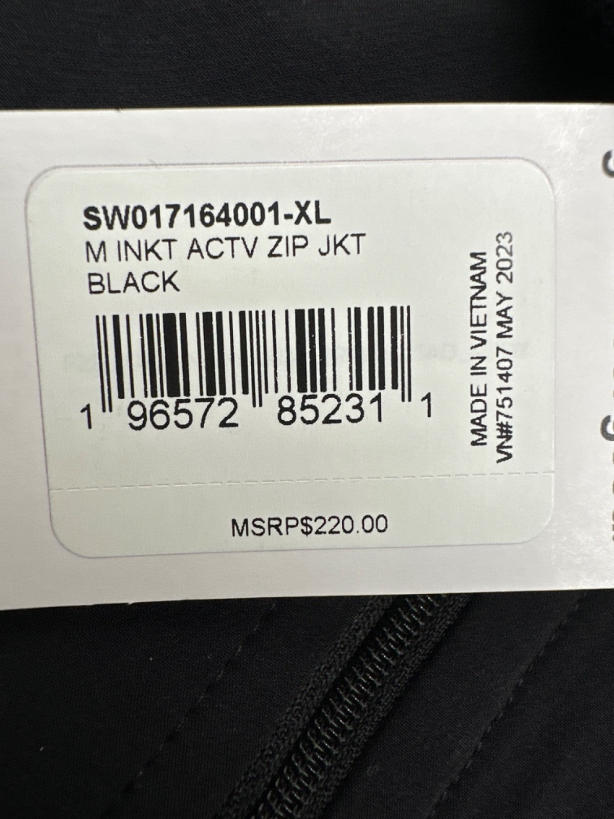 $220 Smartwool Men's Intraknit Full Zip Jacket - Black - XLarge - New With Tags