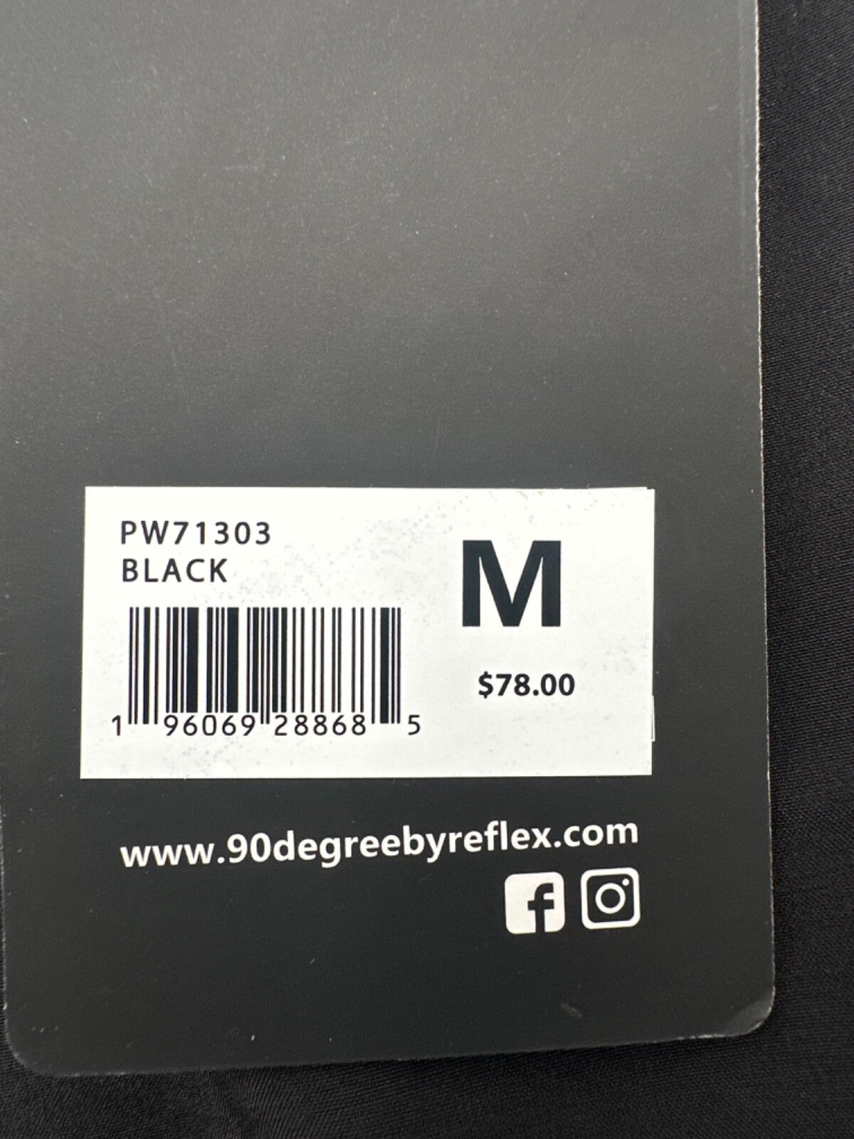 $78 90 Degree By Flex Women’s Pants - PW71303 - Black - Medium - New With Tag